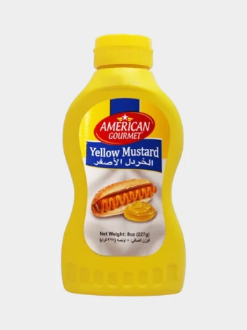American Gourmet Yellow Mustard (227g)