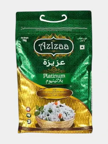 Azizaa – Extra Long Grain Basmati Rice Platinum 1121 (5kg)