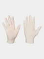 Latex Gloves Medium White 100's